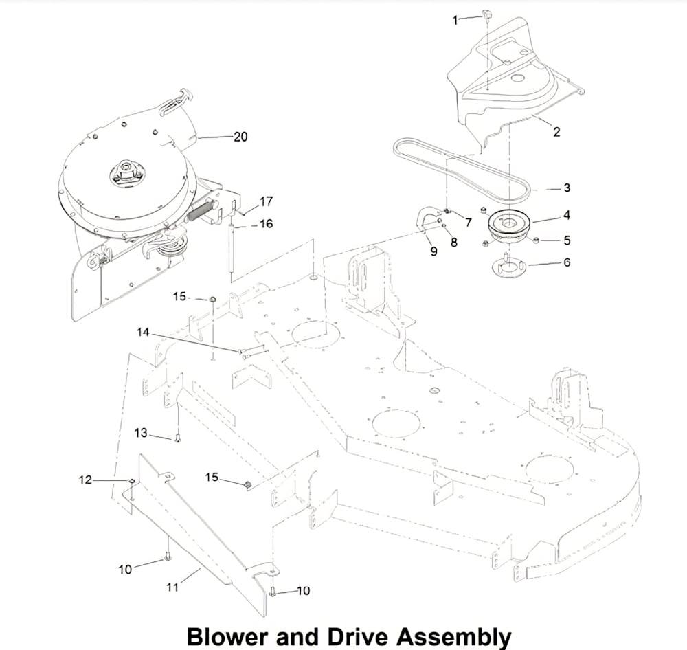 E-Z Vac Blower & Drive Kit